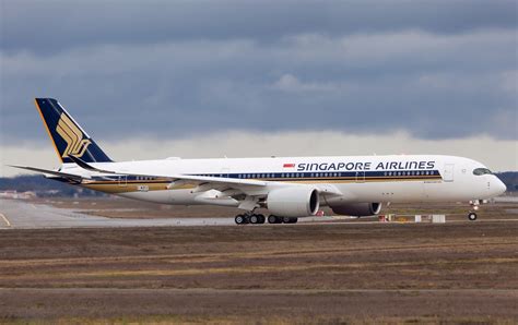Sia Collects First Airbus A350 900 Plane On Thursday The New Model Is Said