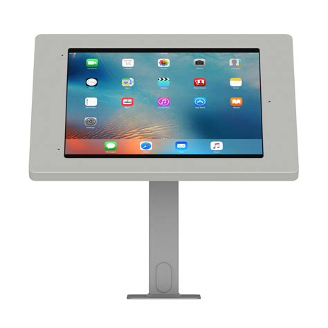 129 Inch Ipad Pro Home Button Covered Light Grey Enclosure W 360