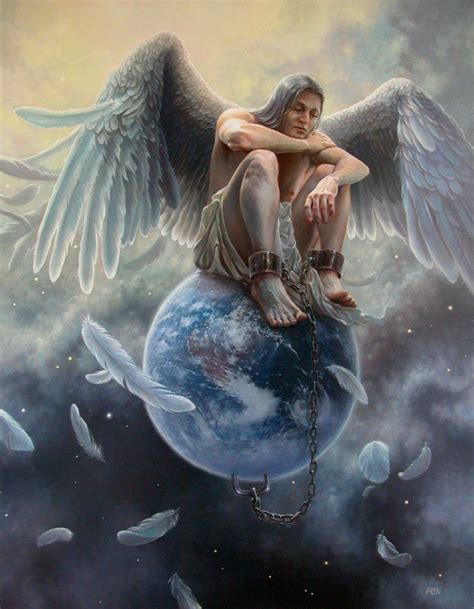 Fallen ♚ Tomasz Alen Kopera Peintures Fantaisie Anges Et Archanges