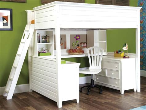 Usually built into the side of the bed, a kids bunk bed desk offers an organized space to do homework, study, or read. Furniture:Full Bunk Beds With Desk Double Loft For Kids ...