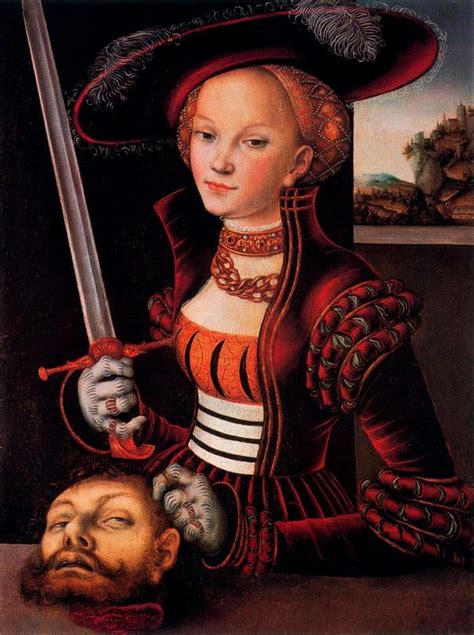 Judith Victoriosa Lucas Cranach El Viejo