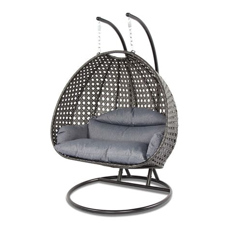 Hanging swing chair cover garden patio rattan chair outdoor rain protector. 2 Person Outdoor Patio Rattan Hanging Wicker Swing Chair ...