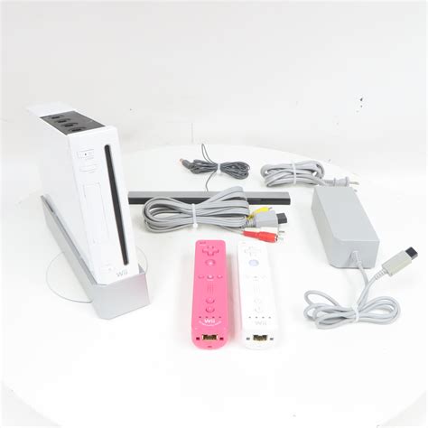 Nintendo Wii Rvl 001 Home Video Game Console White 5476