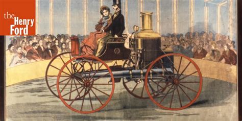 Roper Steam Carriage At A Public Exhibition Circa 1863 The Henry Ford