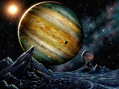 3d Wallpapers Space Planet Planets Jupiter Moon