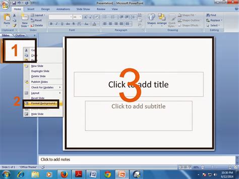 Cara Menciptakan Background Slide Di Microsoft Power Point Belajar