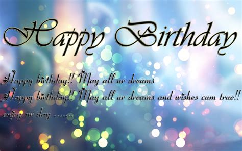 Unique Happy Birthday Wishes Sms Quotes Messages Bday Status