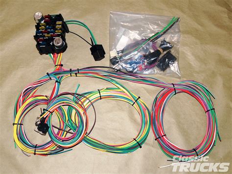 It consists the back view of a standard ford alternator, with and without warning light. Aftermarket Wiring Harness Install - Hot Rod Network