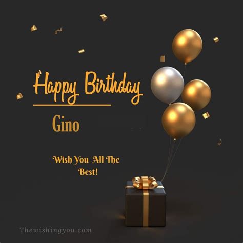 100 Hd Happy Birthday Gino Cake Images And Shayari