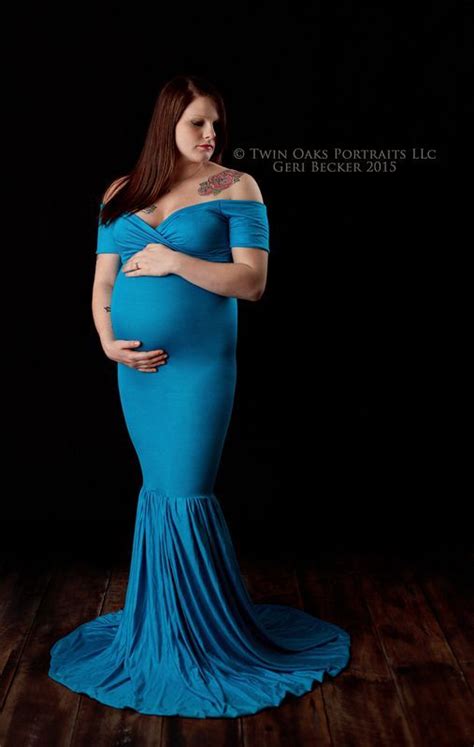 mckayla gown fitted maternity gown cap sleeve maternity gown slim fit mermaid gown
