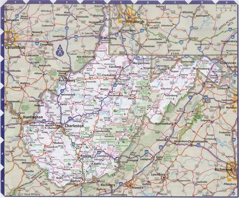 Map Of West Virginia With Cities Get Latest Map Update
