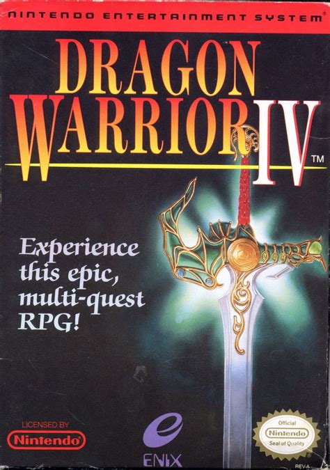 Dragon Warrior Iv For Nes 1990 Mobygames