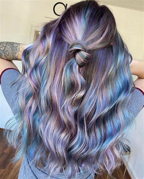 The 13 Hottest Mermaid Hair Color Ideas Youll See In 2020 In 2020