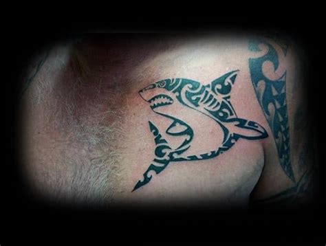 50 Classic Tribal Shark Tattoo Designs For Men 2023 Guide