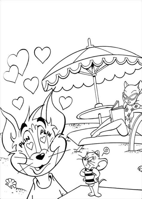 74 Dessins De Coloriage Tom Et Jerry à Imprimer Sur Page 9