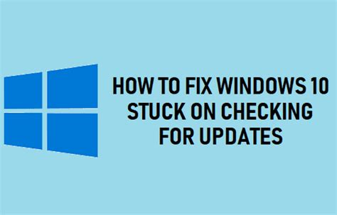How To Fix Windows 10 Update Stuck Or Freezes Problem Science And