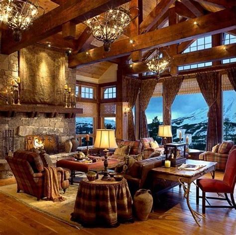 10 Impressive Log Cabin Interior Designs For Your Home Cabin