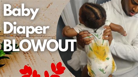 How To Clean Up Baby After A Blowout Poop No Extra Mess Youtube