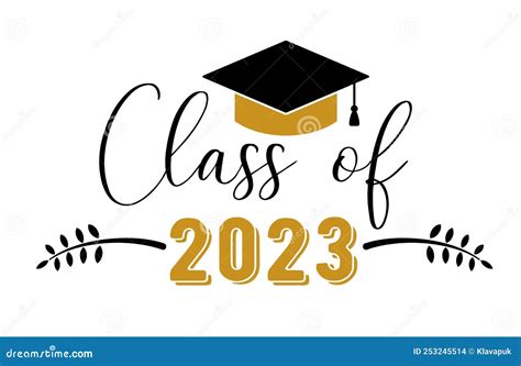 Class Of 2023 Graduation Congratulations At School University Or