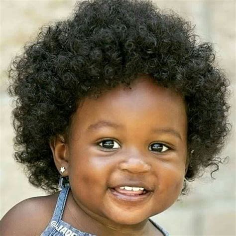 A Look At Little Munchkins Adorable Curls Beautiful Black Babies
