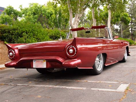 Alans Custom 1957 Ford T Bird Is One Of A Kind