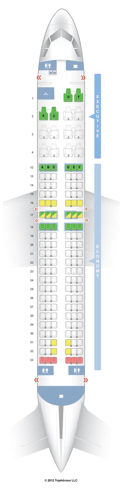 Seatguru Seat Map Air Canada Airbus A320 320 Air Canada Flights