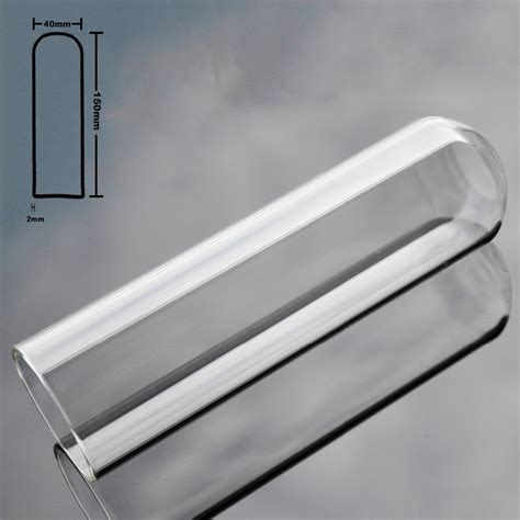 Durable Pyrex Glass Test Tube Shape Hollow Massage Plug