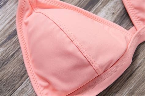 womens bikini swimwear set push up padded bra bandage swimsuit beachwear ebay