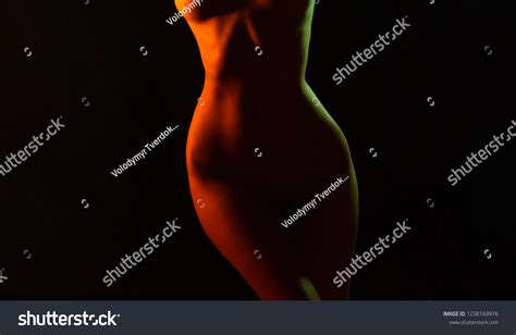 Sensual Womans Hips Sexy Hips Silhouette Stockfoto