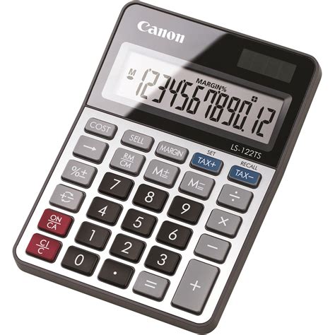 Canon Ls 122ts 12 Digit Lcd Basic Calculator