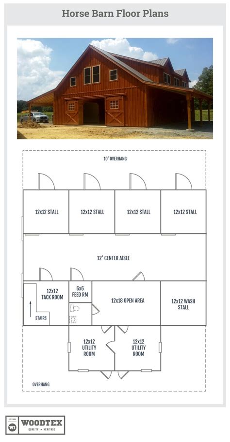 Simple Horse Barn Plans
