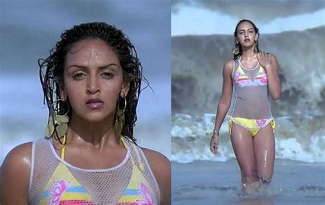 Esha Deol Shares Experience Of Bikini Scene In Dhoom Title Track Aditya Chopra Bikini Scene