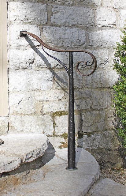 Handrails for outdoor steps australia: Bronze & Steel (exterior) in 2020 | Wrought iron stairs ...