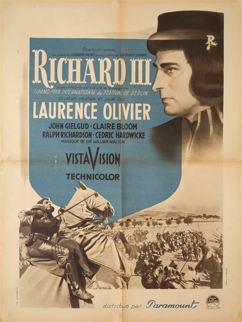 Nonton film richard iii (1995) subtitle indonesia streaming movie download gratis online. Richard III 1955 French Moyenne Poster | Posteritati Movie ...