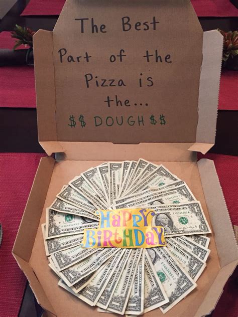 (plural parting gifts) a gift given to someone who is leaving; Creative way to give money as a birthday gift! | Creative ...