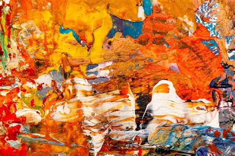 Multicolored Abstract Painting 4k Wallpaper Abstract Expressionism