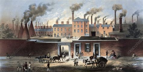Sheffield Steel Industry 19th Century Stock Image C0130225
