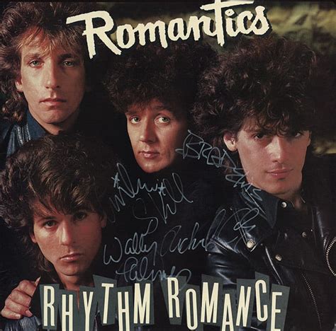 The Romantics Band Signed Rhythm Romance Album Artist Signed Collectibles And Ts