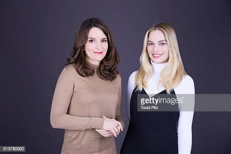 Tina Fey And Margot Robbie Usa Today March 3 2016 Photos And Premium