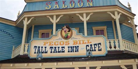 Pecos Bill Tall Tale Inn And Cafe At Walt Disney World Disney Dining