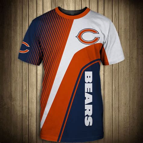 Search for chicago gift stores at searchandshopping.org. Chicago Bears T-shirt 3D Short Sleeve O Neck gift for fan ...