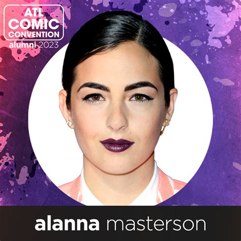 Alanna Masterson Atl Comic Convention