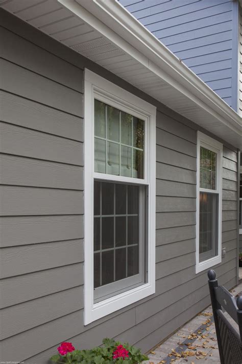 Jti siding installs more vinyl siding than any other material. Timeless beauty achieved with Aged Pewter James Hardie ...