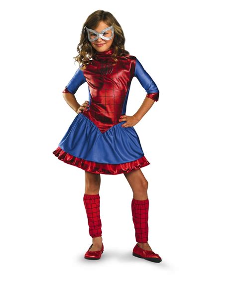 Costume accessories can make or break your look, so be sure to stock up on the right costume props for your outfit. Spider Girl Movie Halloween Costume - Girls Costumes