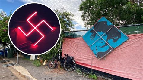 Stuart Park Swastika On Darwin Propertys Fence Sparks Outcry Nt News
