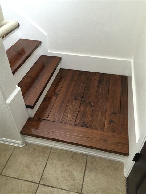 How To Attach Stair Treads To Carpeted Stairs