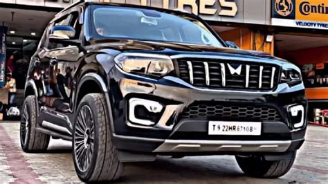 2022 Mahindra Scorpio N Modified With Mercedes Maybach Style Alloys