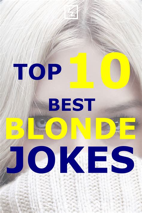 Blondes Have A Reputation For Not Being The Smartest Out There With That In Mind Check Out The