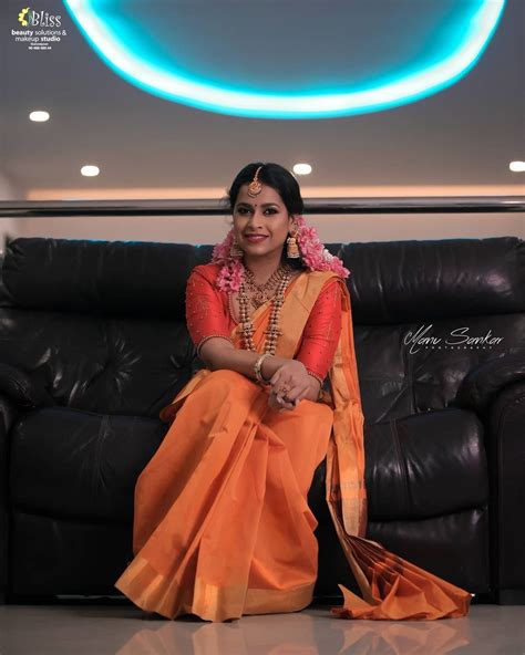 To view her photo register free. Actress Sadhika's Bridal Makeover Pics Turn Viral ...