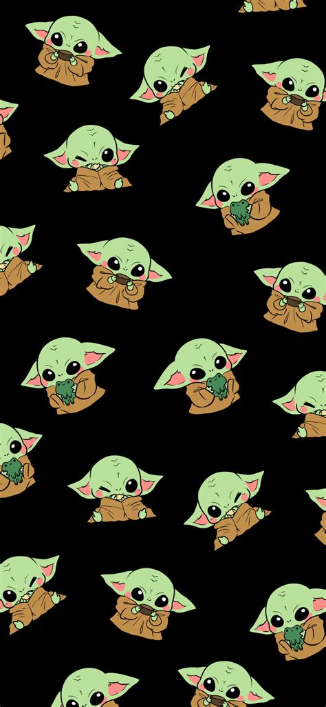471 Wallpaper Cute Baby Yoda Myweb